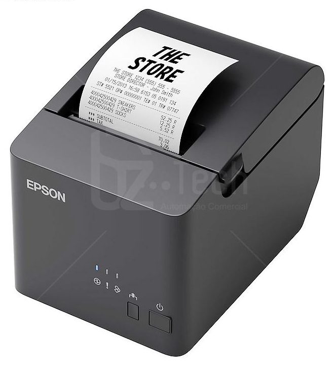 Impressora Impressora Não Fiscal Epson TM-T20X com Guilhotina – USB e Serial
